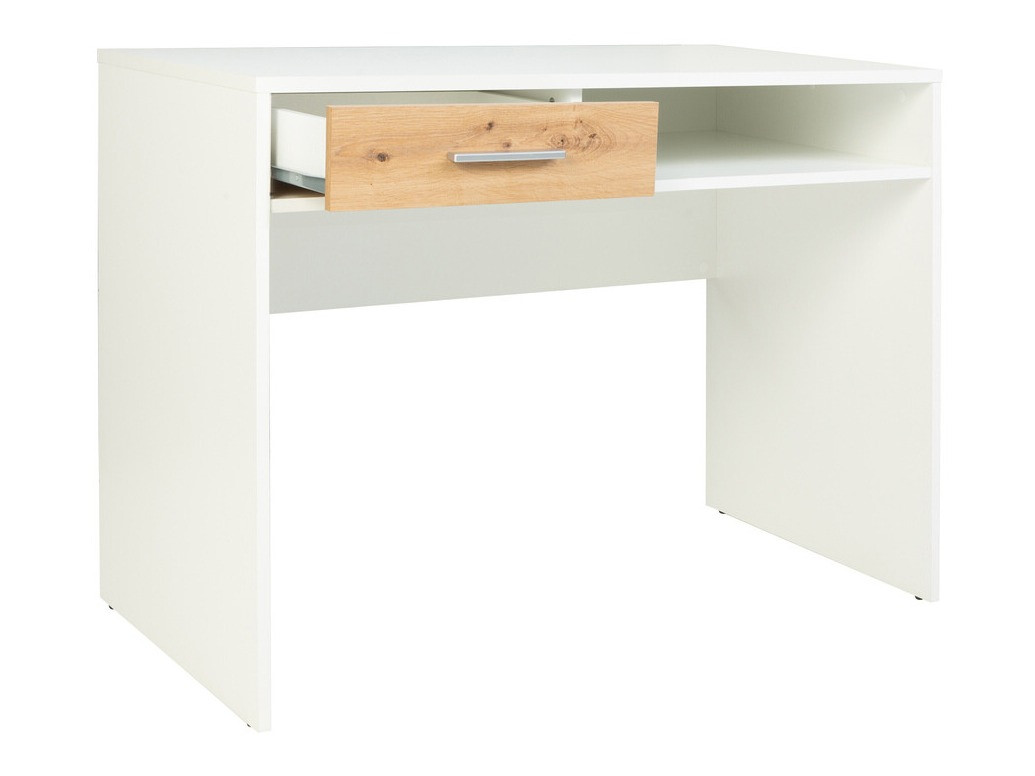 Darbo stalas Boston 427 (Balta + Artisan ąžuolas)