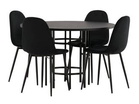 Valgomojo komplektas Dallas 3424 (Juoda)