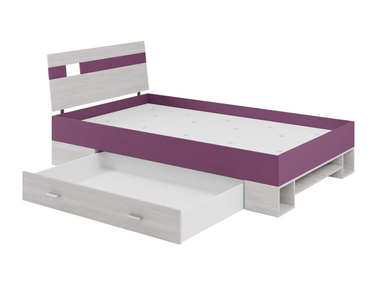 Lova Omaha D139 (Balinta pušis + Violetinė)