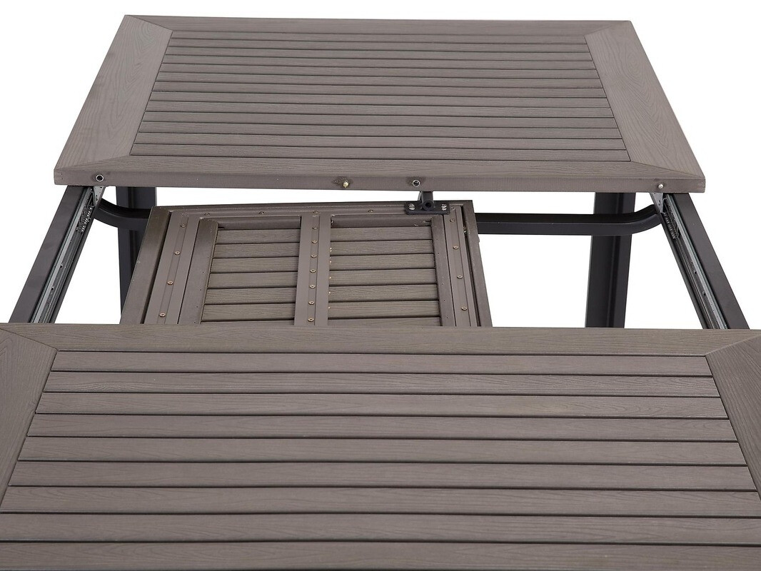 Stalo ir kėdžių komplektas Comfort Garden 1533 (Juoda)