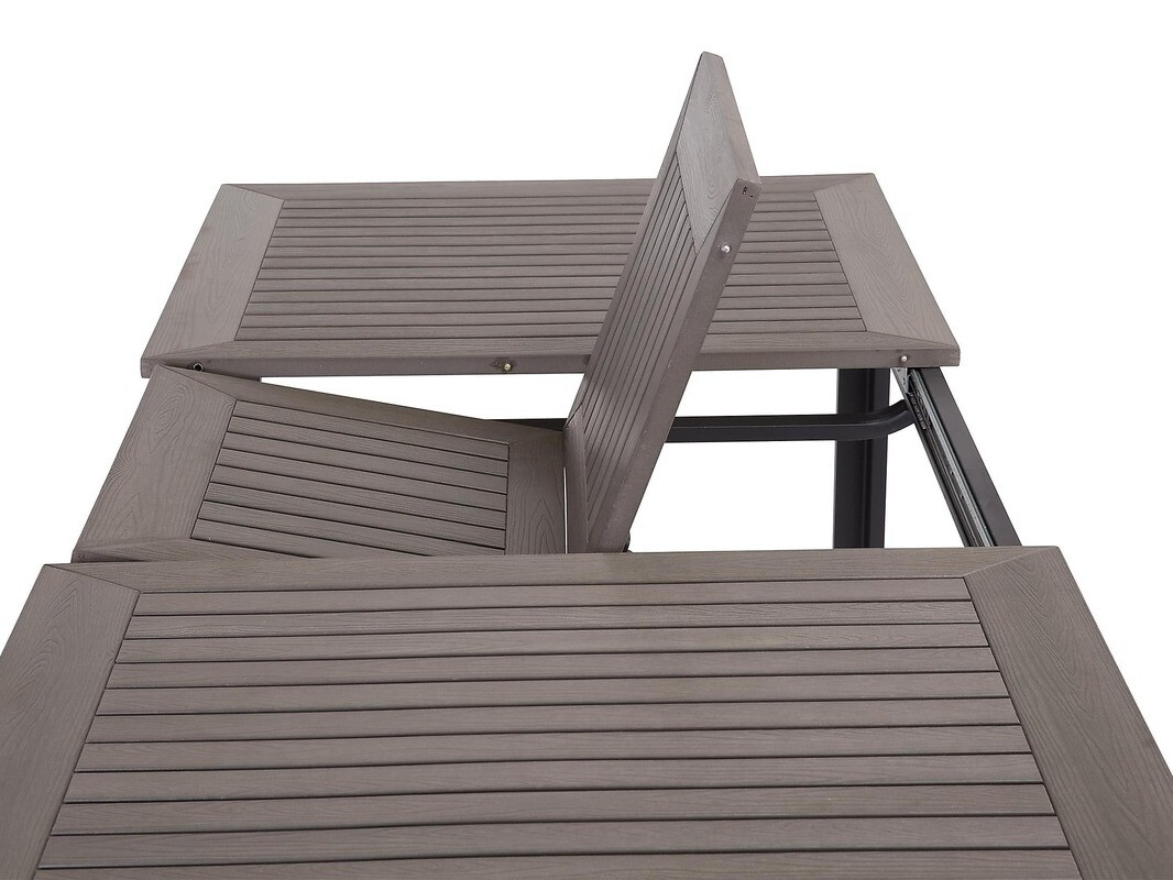 Stalo ir kėdžių komplektas Comfort Garden 1533 (Juoda)
