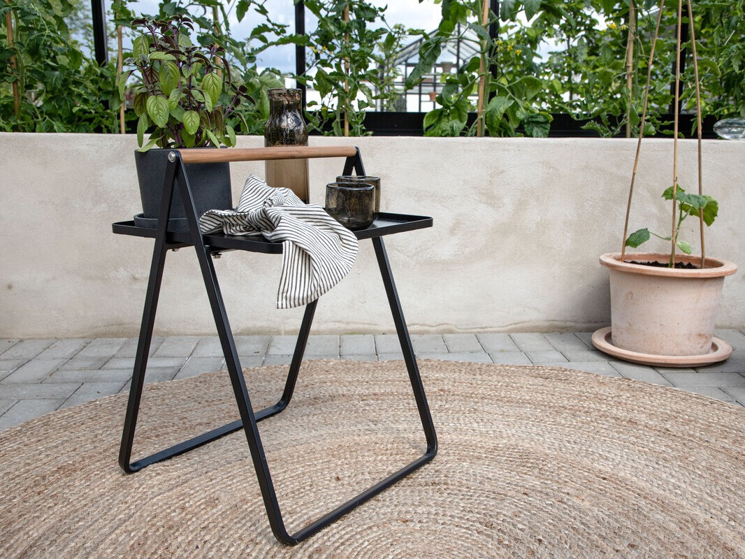 Lauko staliukas Dallas 3467 (Juoda)