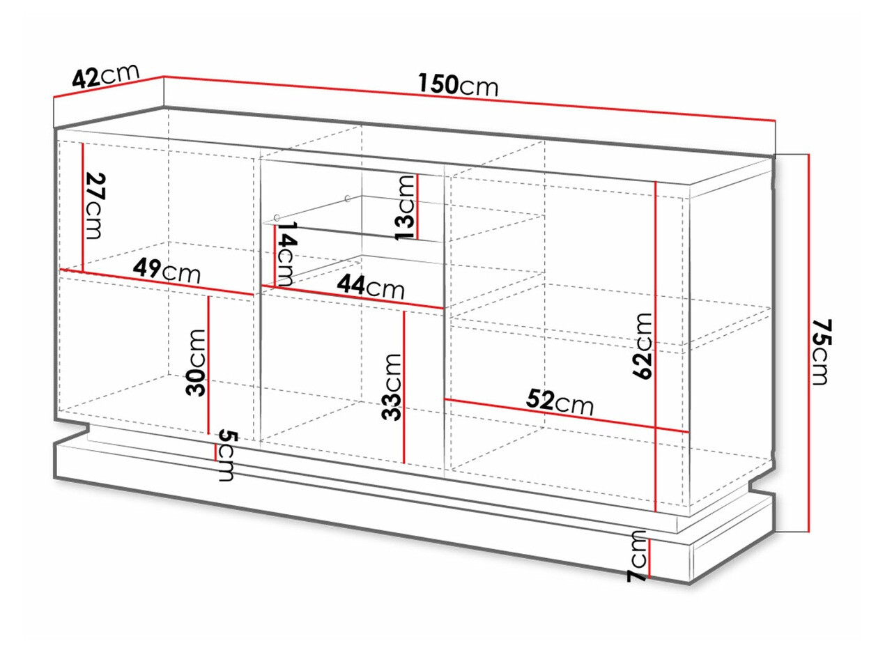 Spintelė Charlotte 186 (Juoda + Blizgi juoda)
