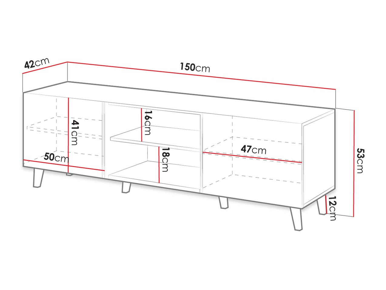 TV staliukas Comes (Votan ąžuolas)