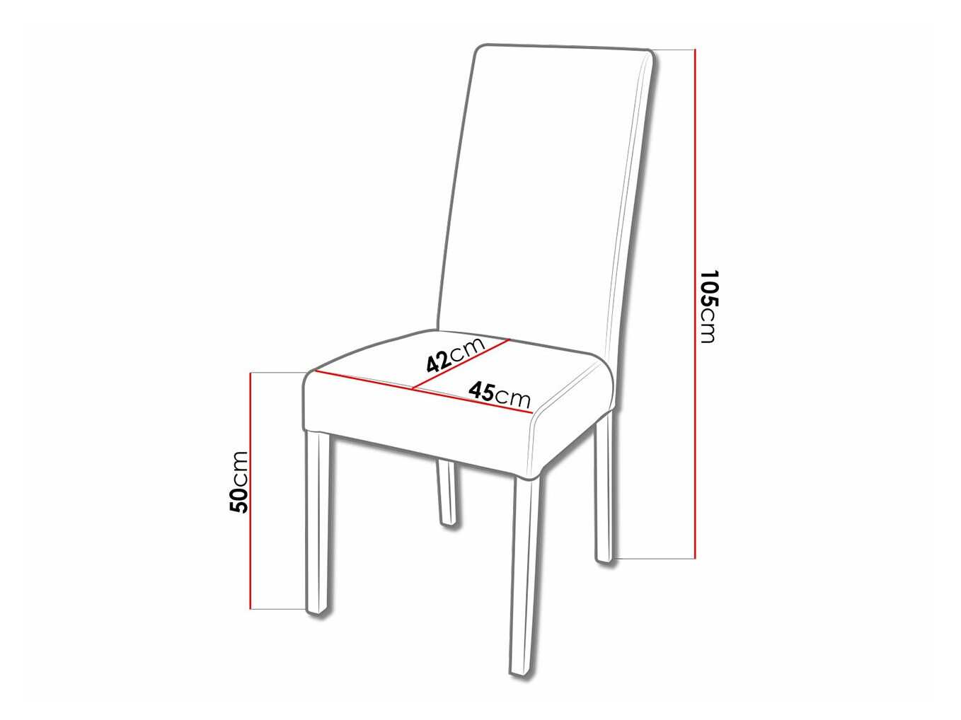 Kėdė Sparks 184 (Balta)