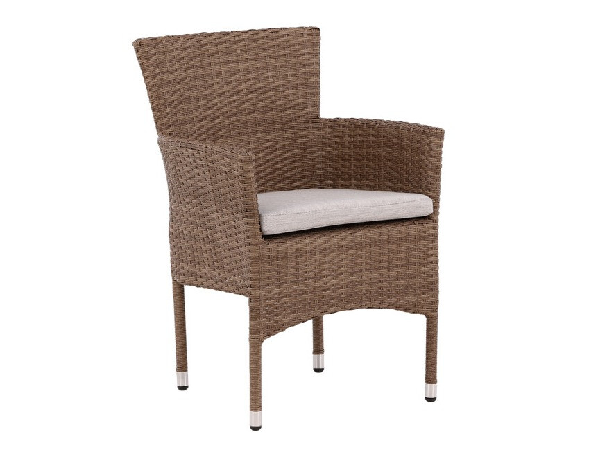 Lauko kėdės su plastikinėmis vytelėmis