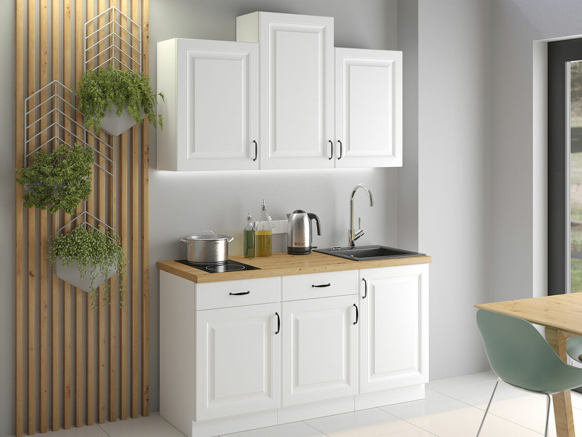 Modulinė pakabinama spintelė Retro White 123