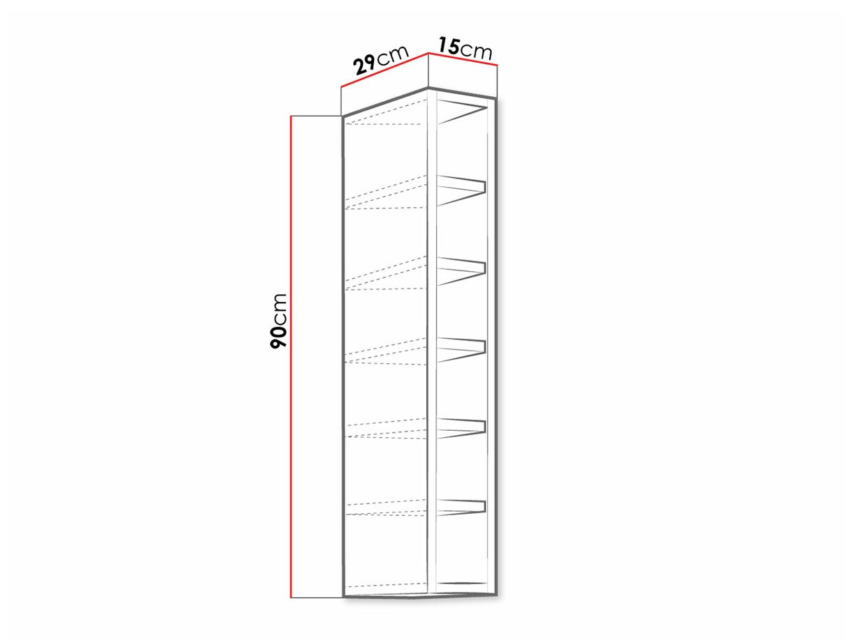 Pakabinama lentyna Retro White 122