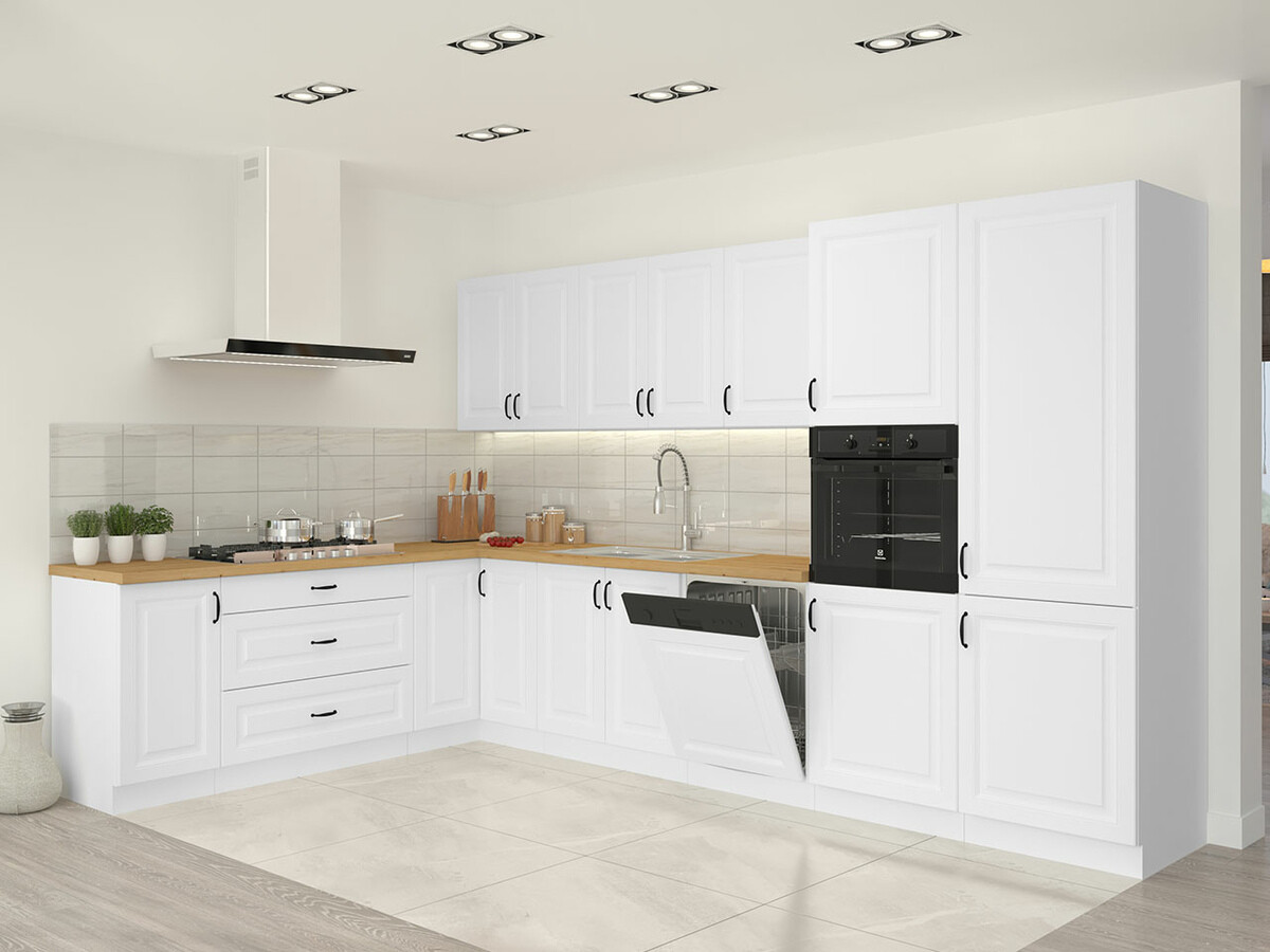 Modulinė pakabinama spintelė Retro White 131