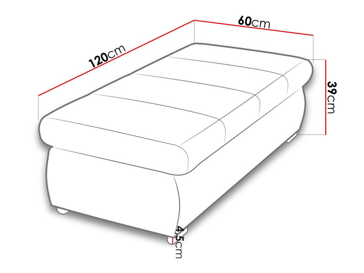 Minkštasuolis Comfivo Nitor I (Venus Velvet 2932)
