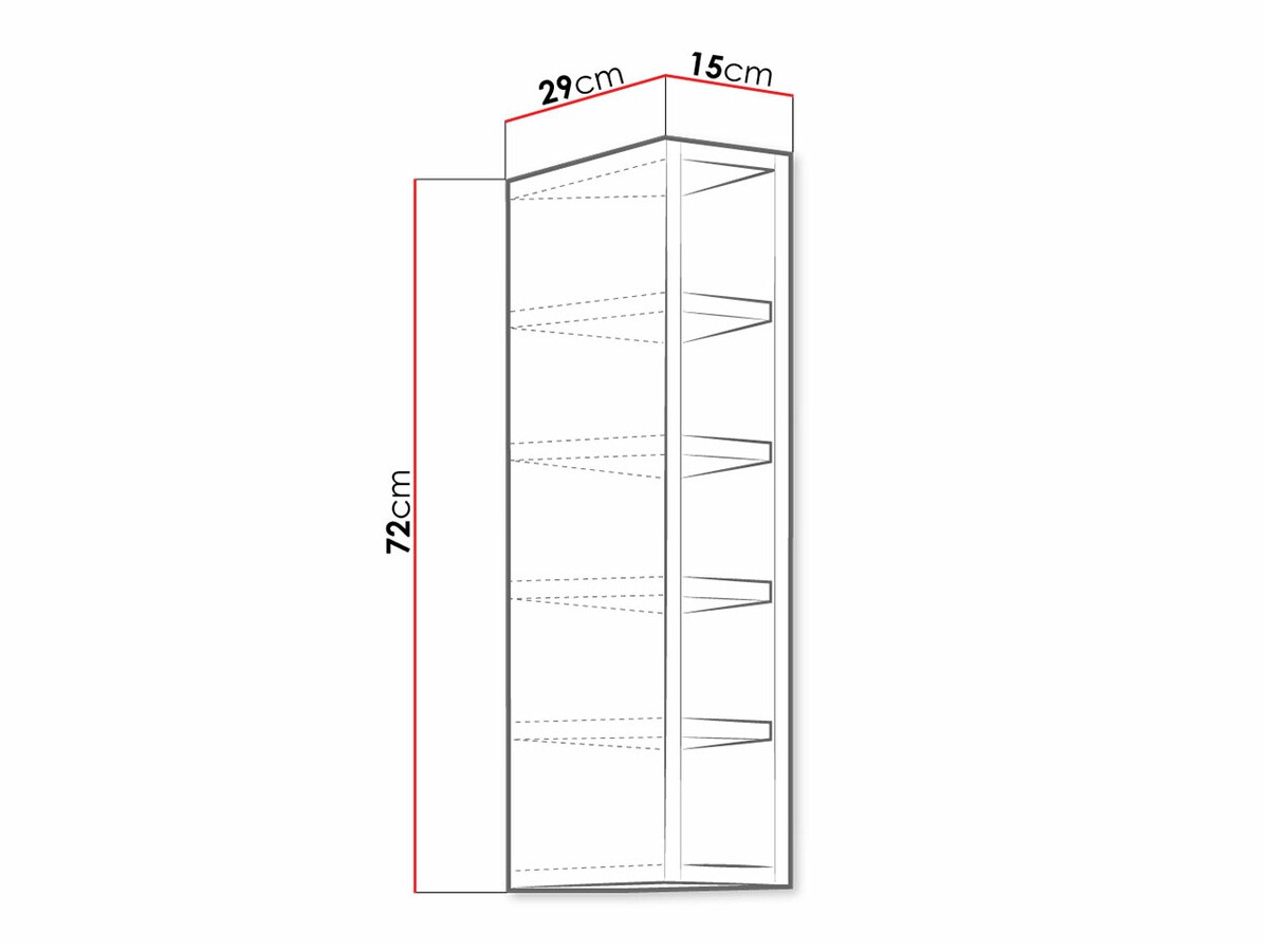 Pakabinama lentyna Retro White 141