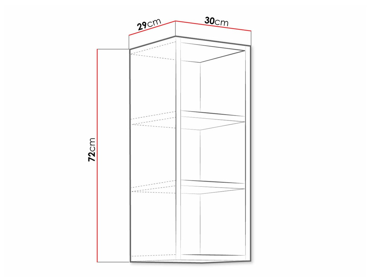 Pakabinama lentyna Retro White 142