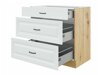 Modulinis virtuvės komplektas Retro White 149
