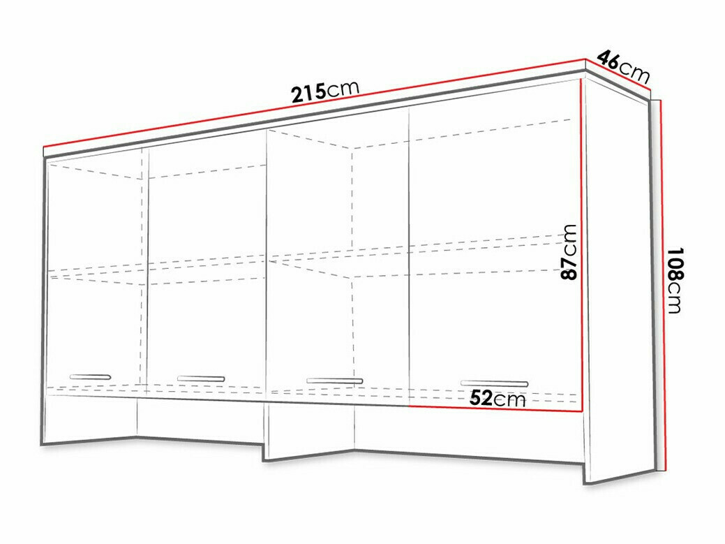 Spintelė Concept Pro Lenart II (Balta)