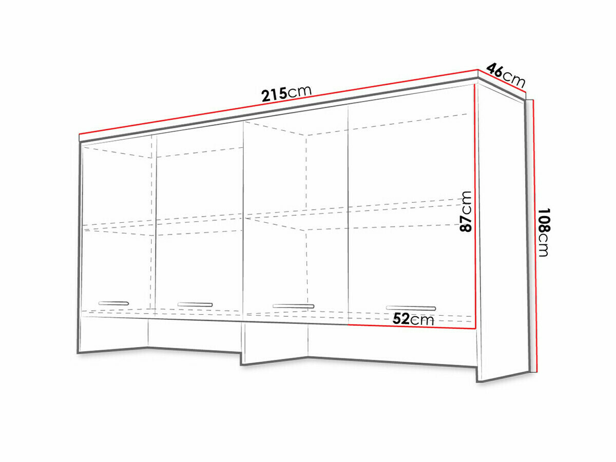 Spintelė Concept Pro Lenart II (Pilka)