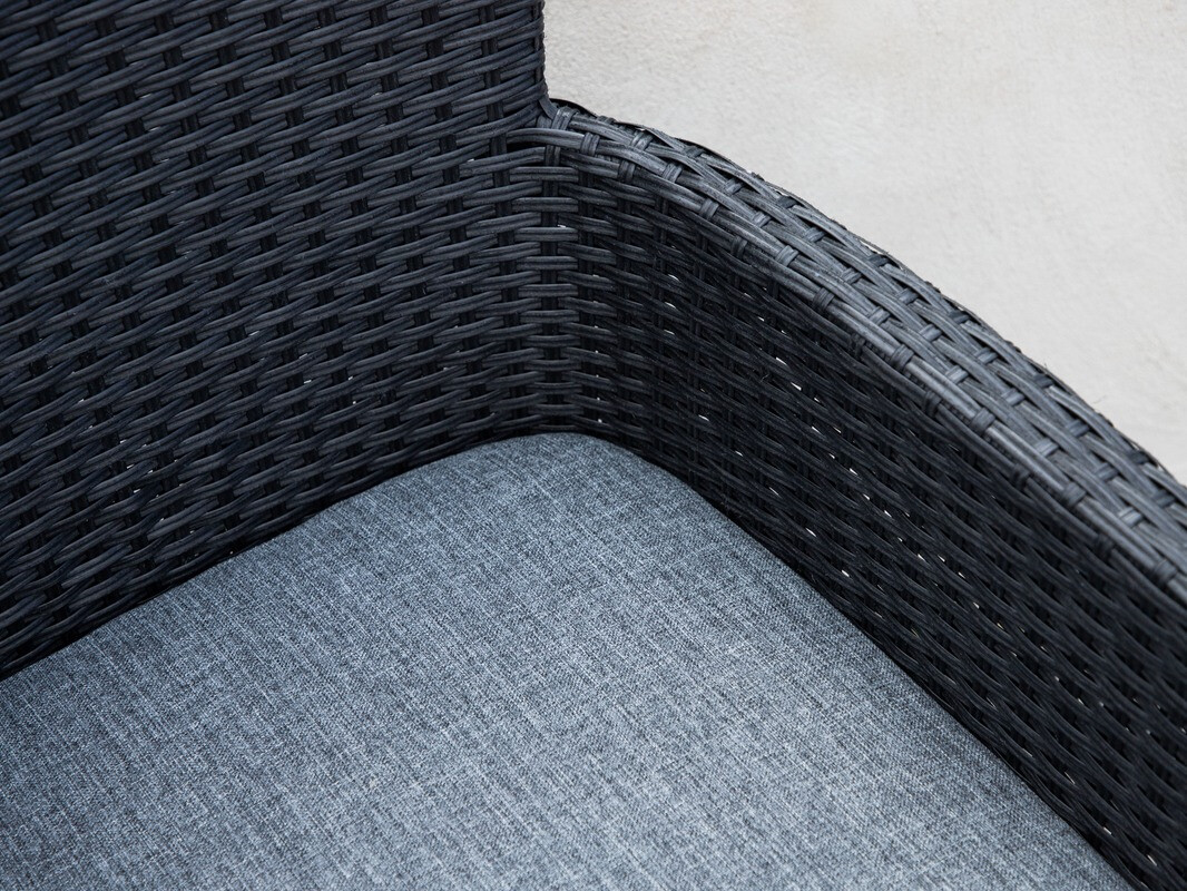 Balkono komplektas Dallas 3515 (Juoda)