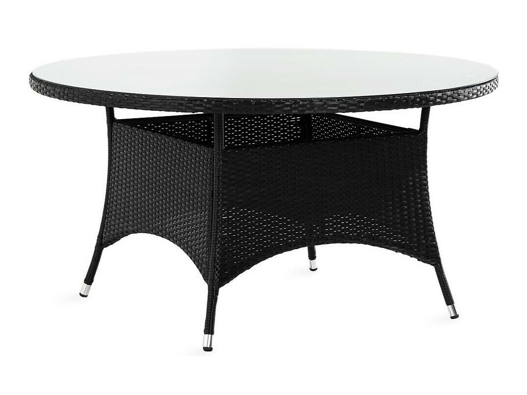 Stalo ir kėdžių komplektas Comfort Garden 1385 (Juoda)