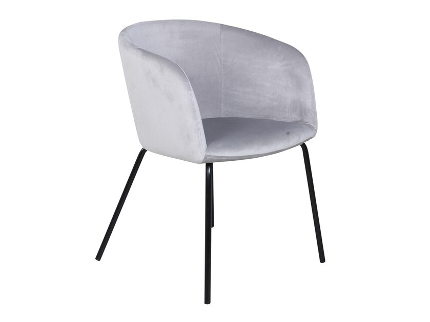 Valgomojo komplektas Dallas 2691 (Šviesi pilka + Juoda)