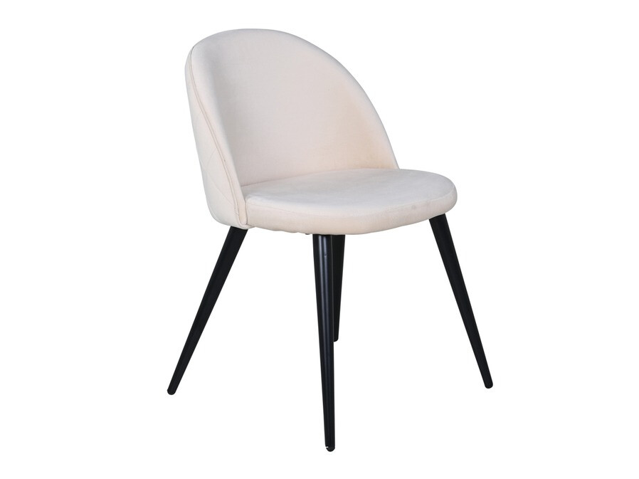 Valgomojo komplektas Dallas 2693 (Kreminė + Juoda)