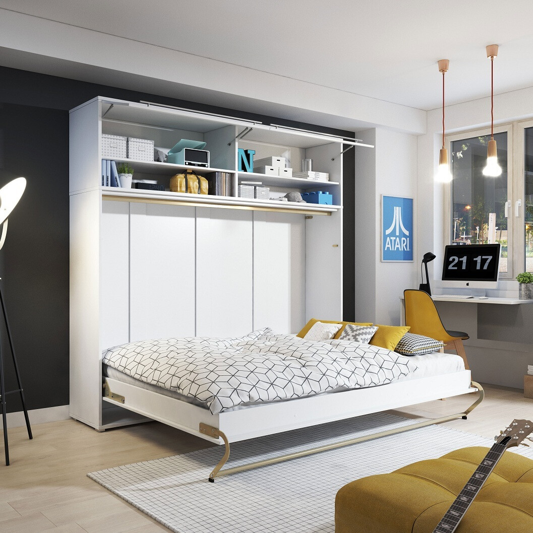 Lova-spinta Concept Pro Lenart IV (Balta)