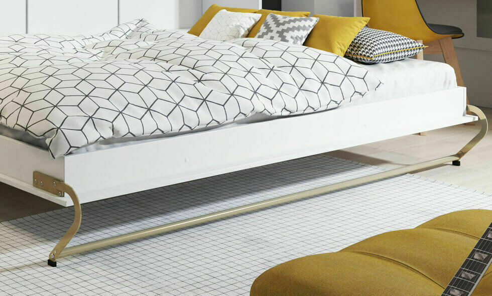 Lova - spinta Concept Pro Lenart IV (Balta)