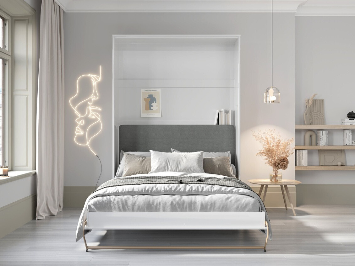 Lova-spinta Concept Pro Lenart VI (Balta + Grafitas)