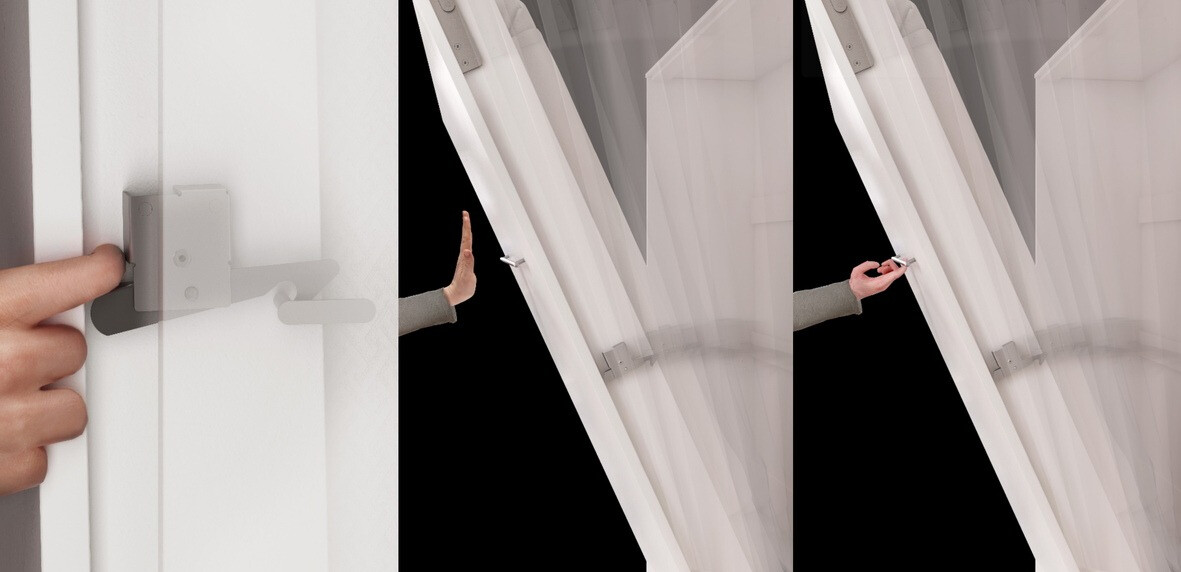Lova - spinta Concept Pro Lenart III (Balta)