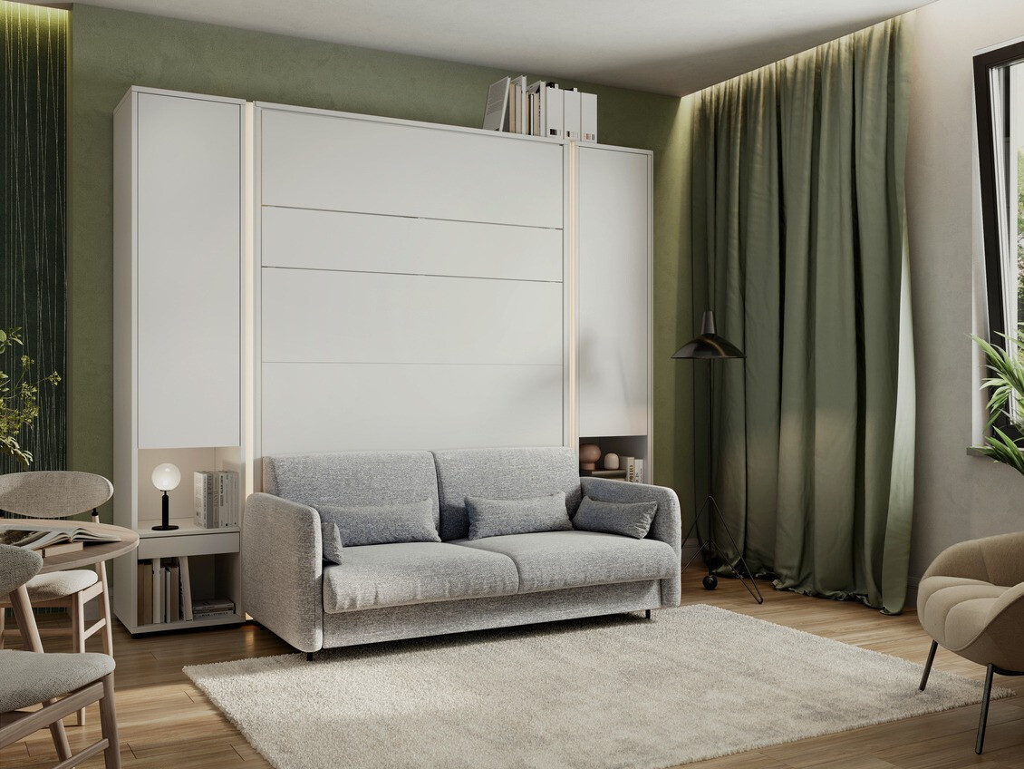 Lova - spinta Concept Pro Lenart VII (Balta + Pilka)