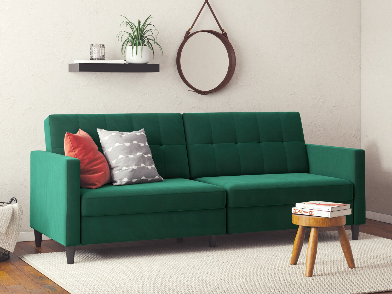 Sofa lova Tulsa 534 (Žalia)