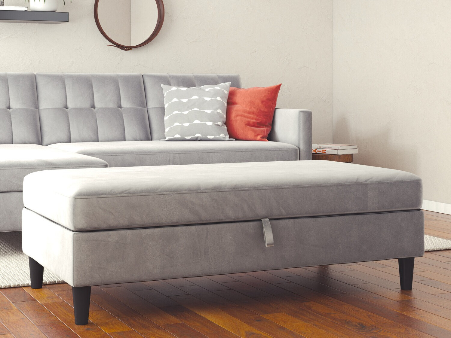 Minkštasuolis Tulsa 536 (Šviesi pilka)