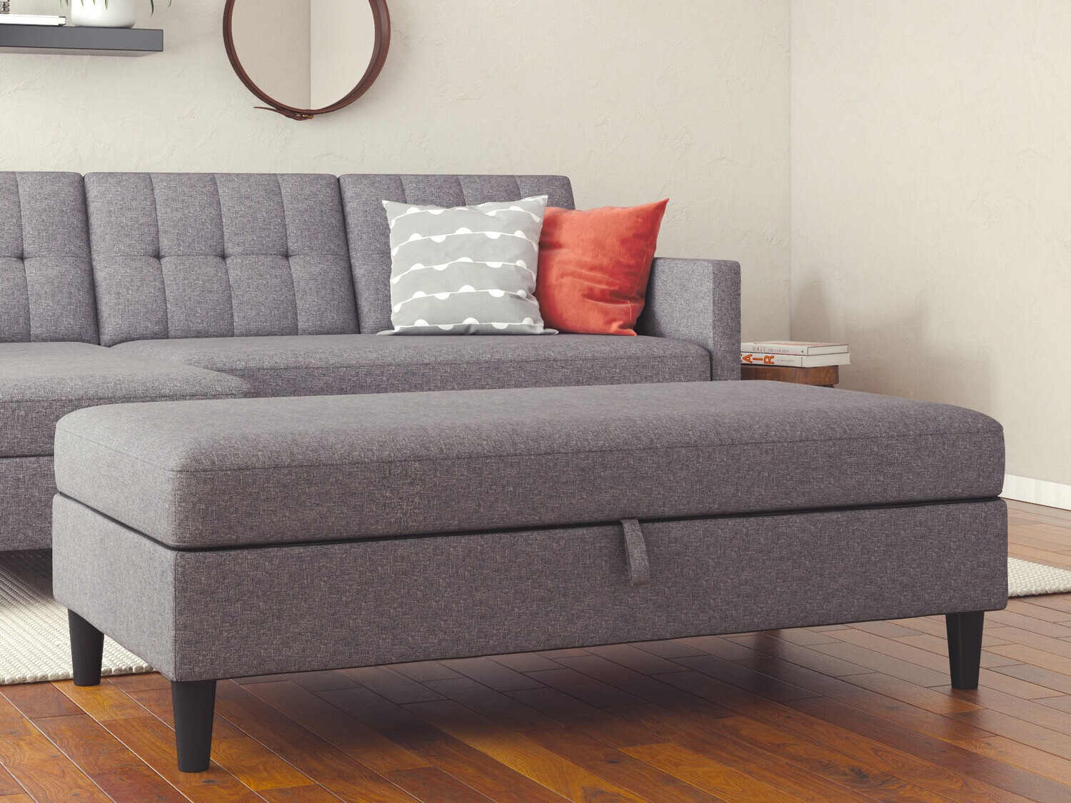 Minkštasuolis Tulsa 537 (Šviesi pilka)