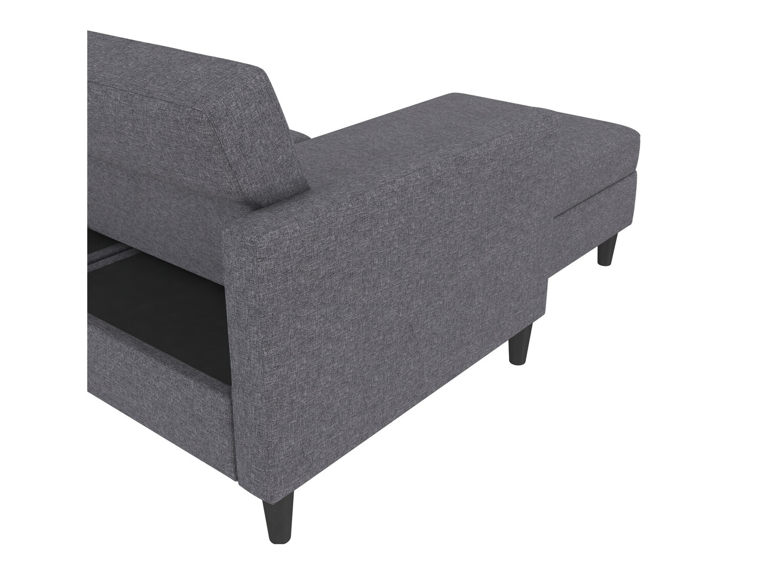 Minkštas kampas Tulsa 539 (Pilka)