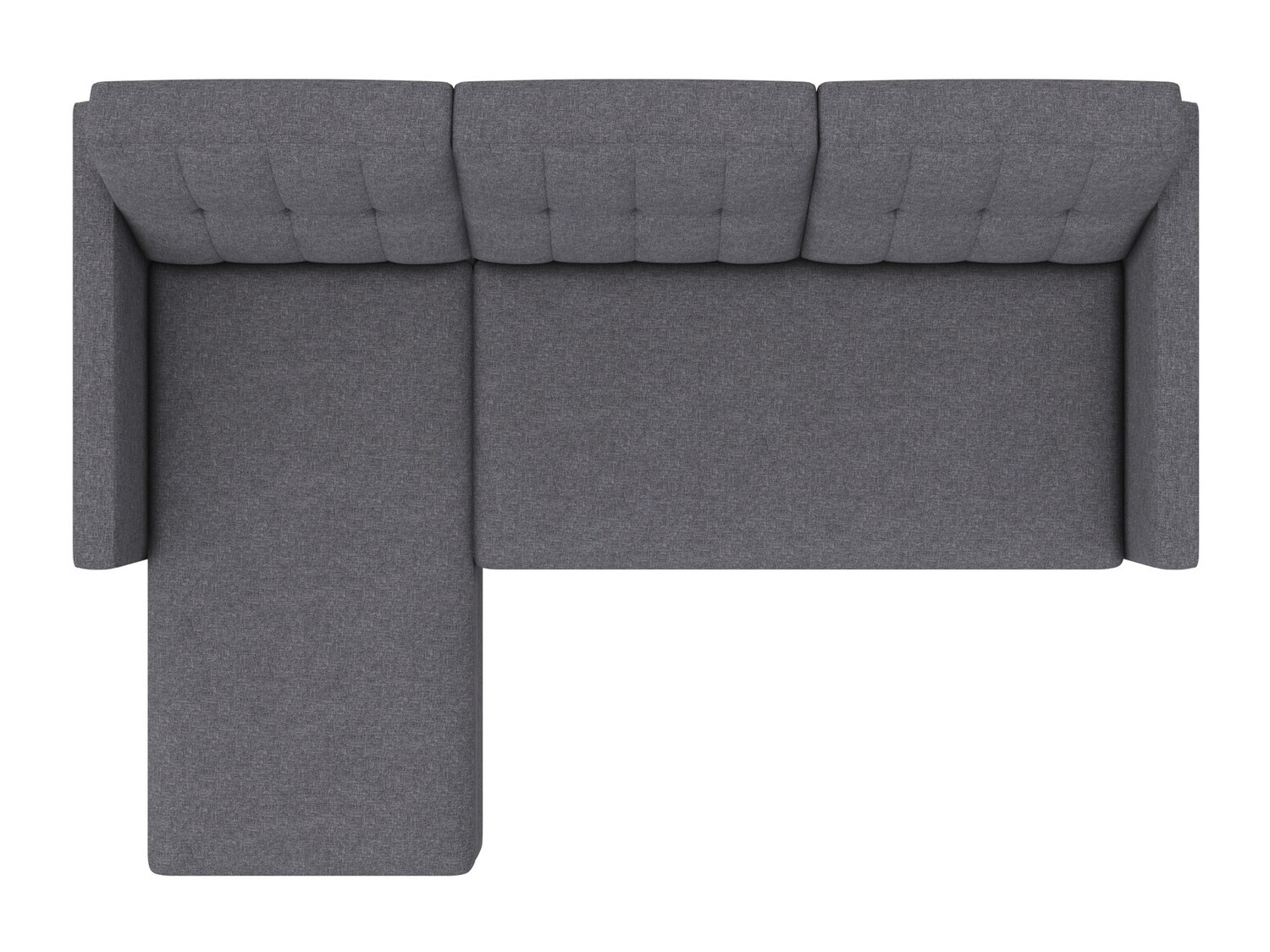 Minkštas kampas Tulsa 539 (Pilka)