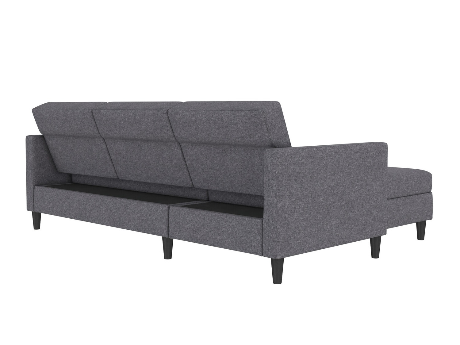 Minkštas kampas Tulsa 539 (Pilka)