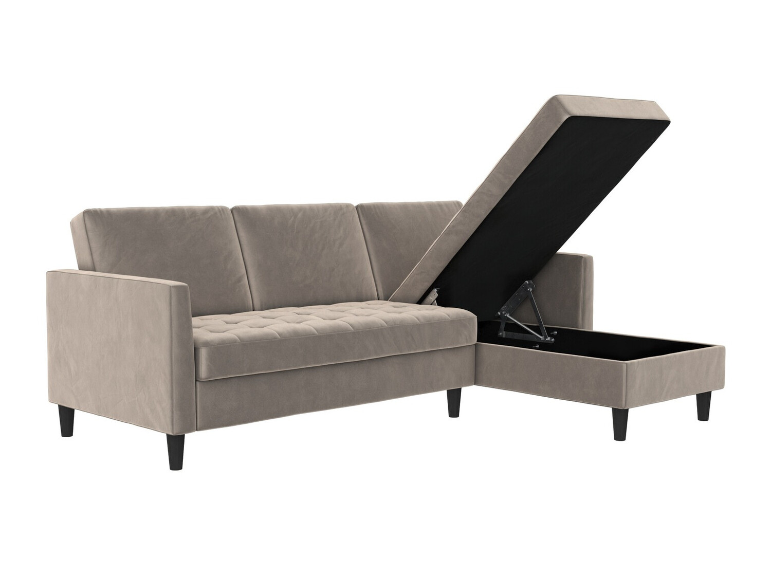 Minkštas kampas Tulsa 540 (Taupe)