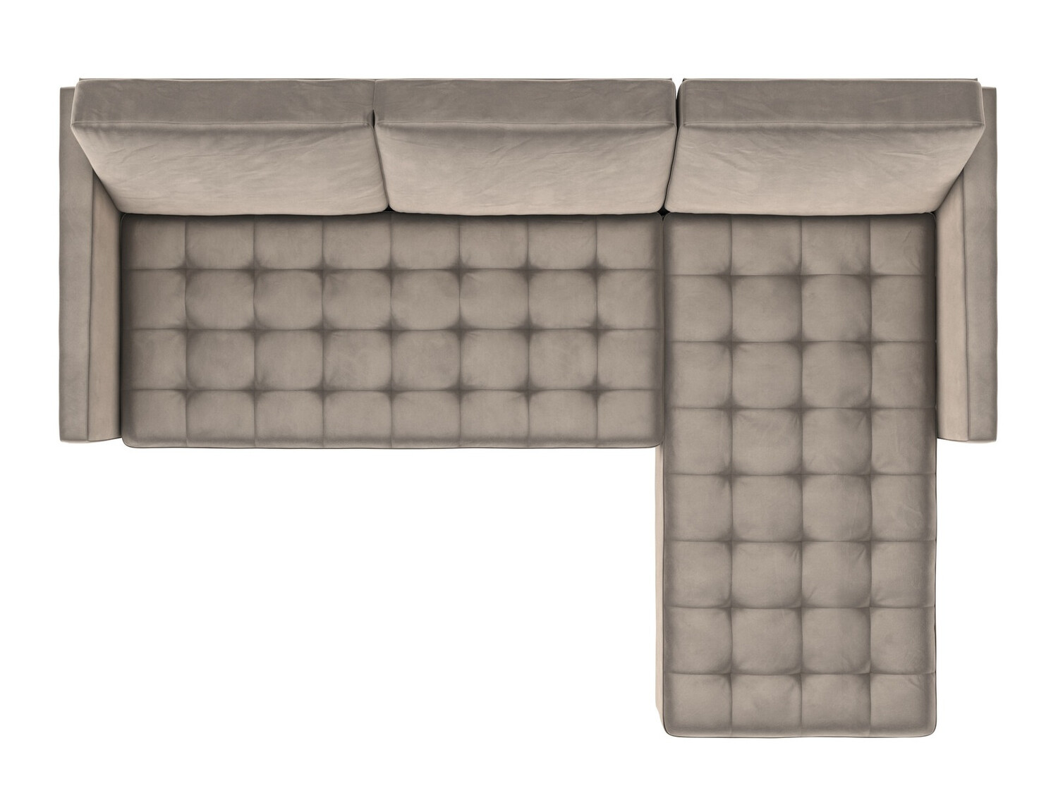 Minkštas kampas Tulsa 540 (Taupe)