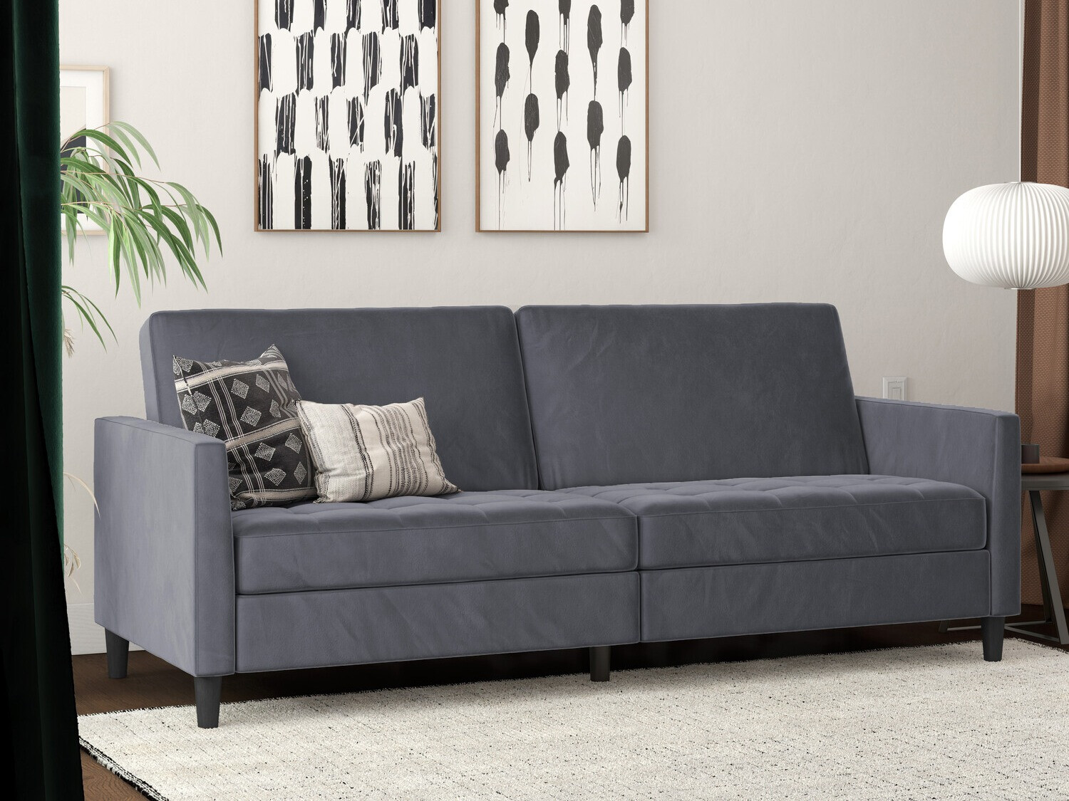 Sofa lova Tulsa 542 (Pilka)