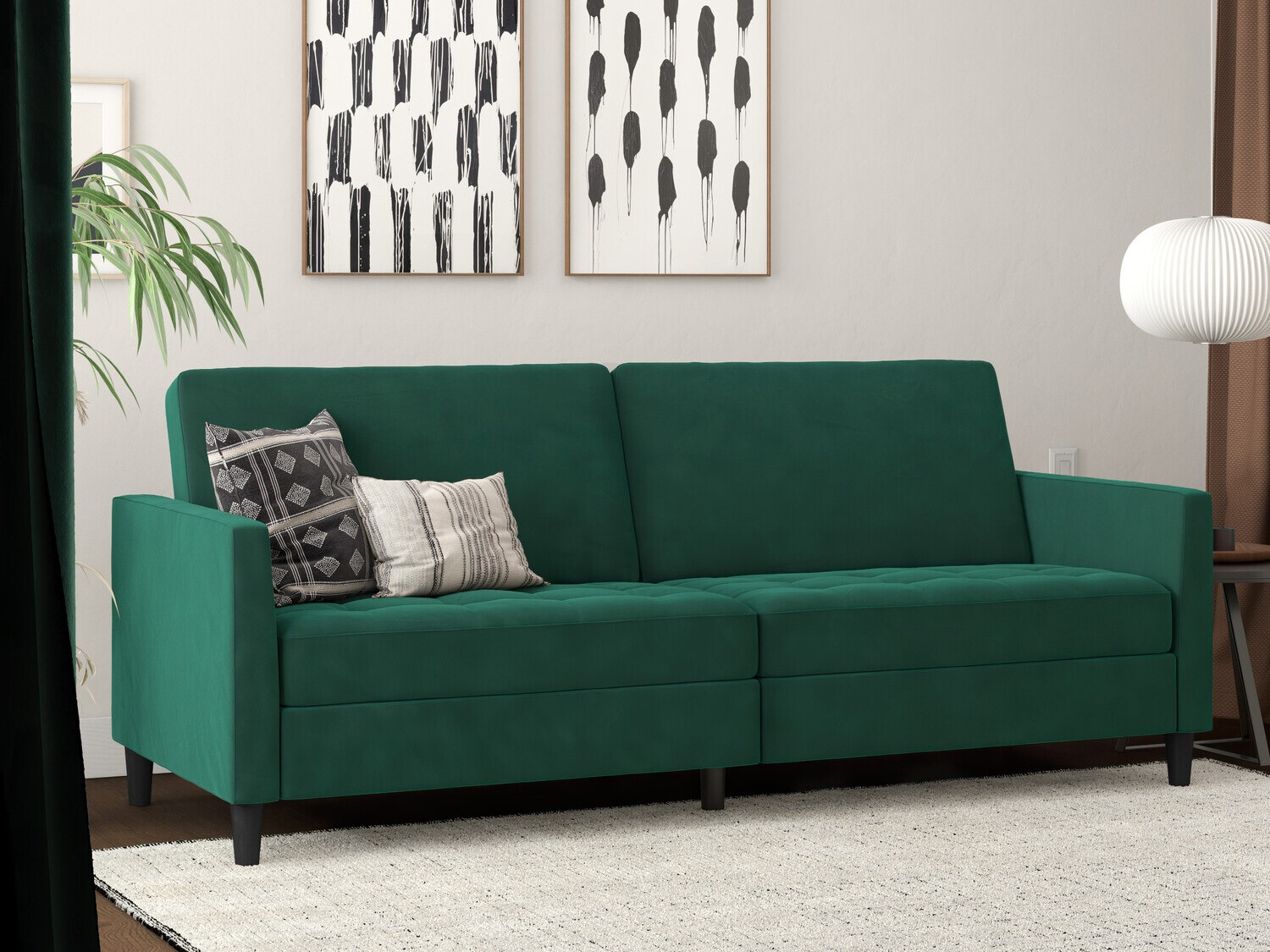 Sofa lova Tulsa 542 (Žalia)