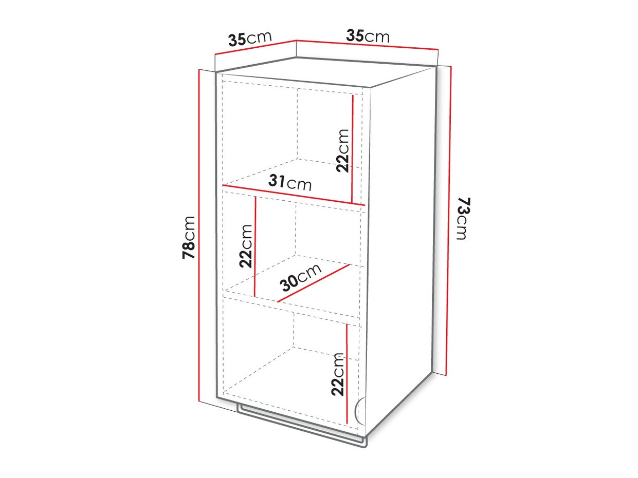 Pakabinama vonios spintelė Fenenou 102 (Juoda)
