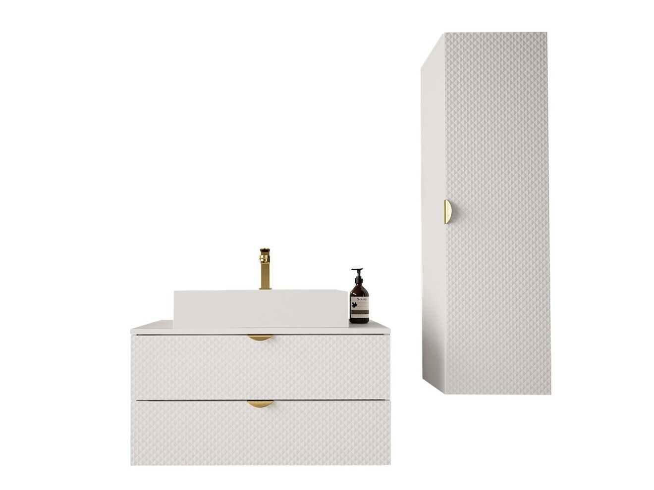 Vonios komplektas Fenenou 104 (Balta)