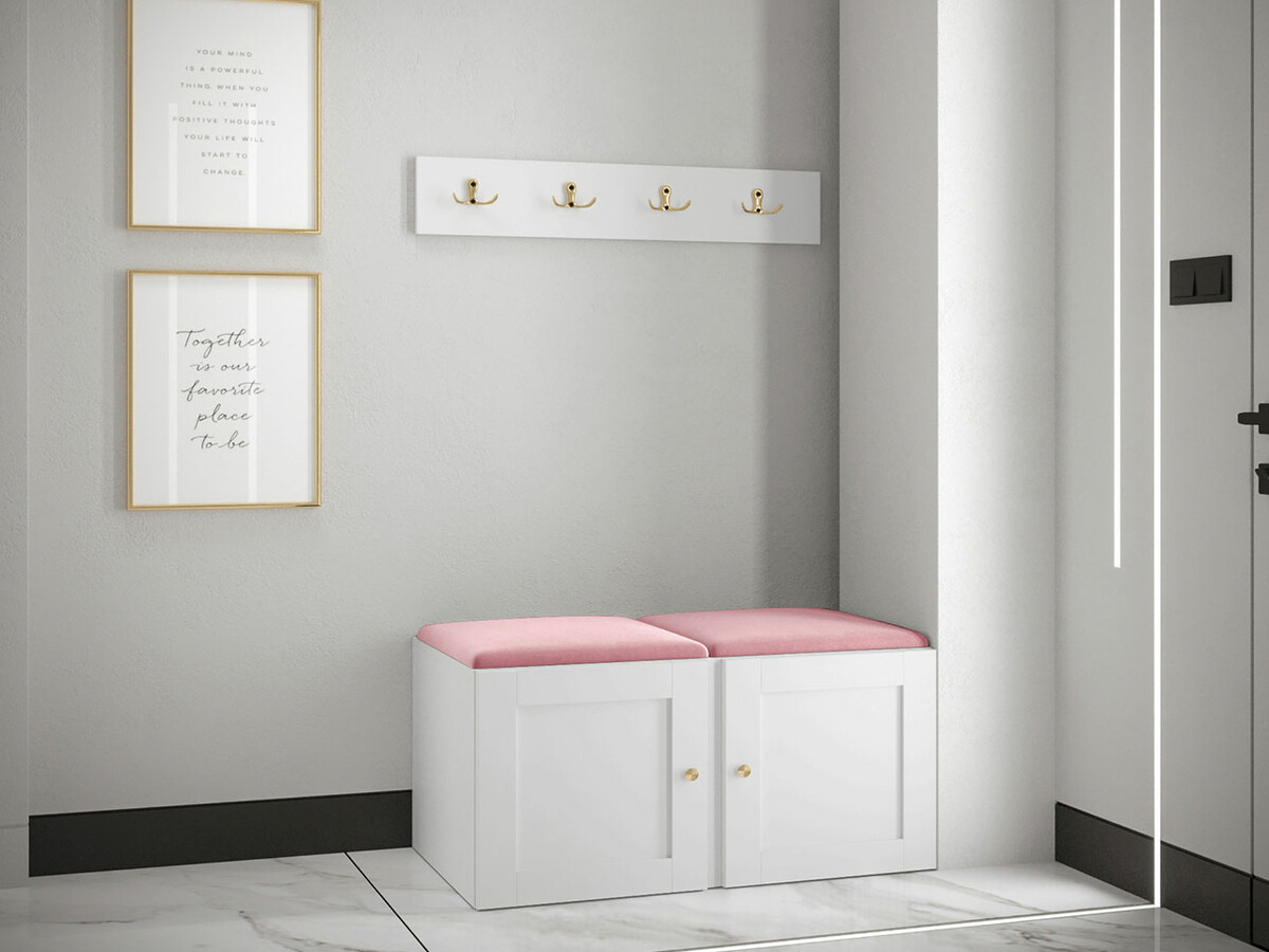 Prieškambario komplektas Hartford 376 (Balta)