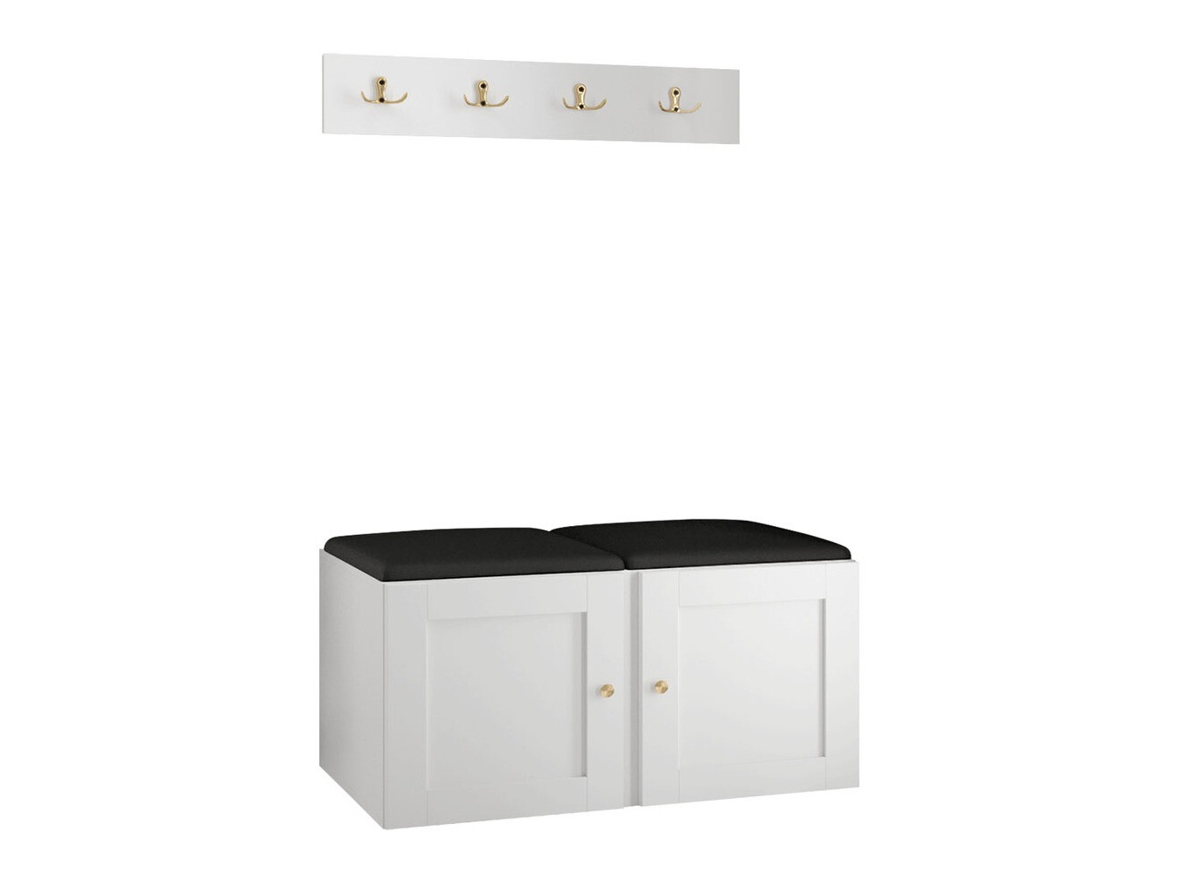 Prieškambario komplektas Hartford 376 (Eko oda Soft 011)