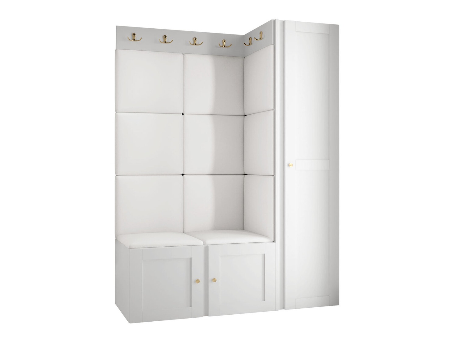 Prieškambario komplektas Hartford 377 (Eko oda Soft 017)