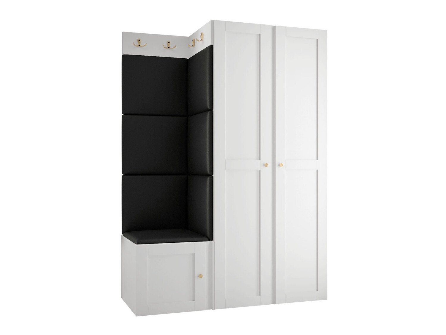 Prieškambario komplektas Hartford 379 (Eko oda Soft 011)