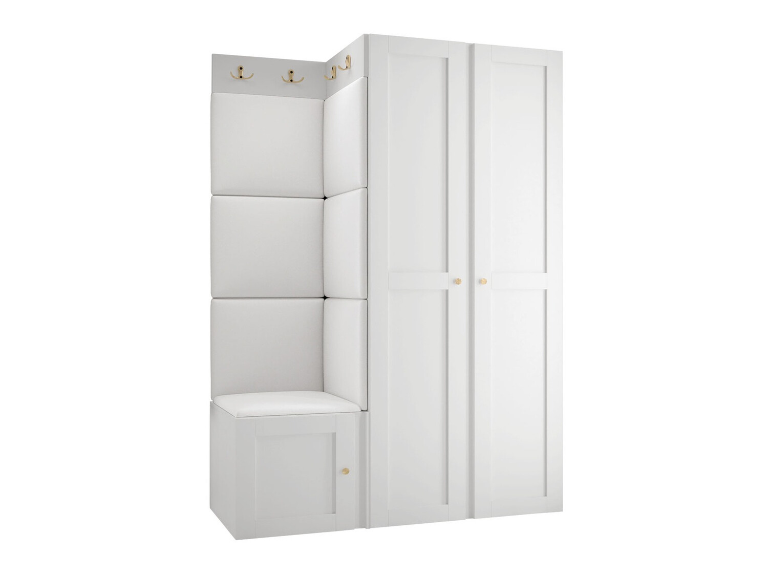 Prieškambario komplektas Hartford 379 (Eko oda Soft 017)