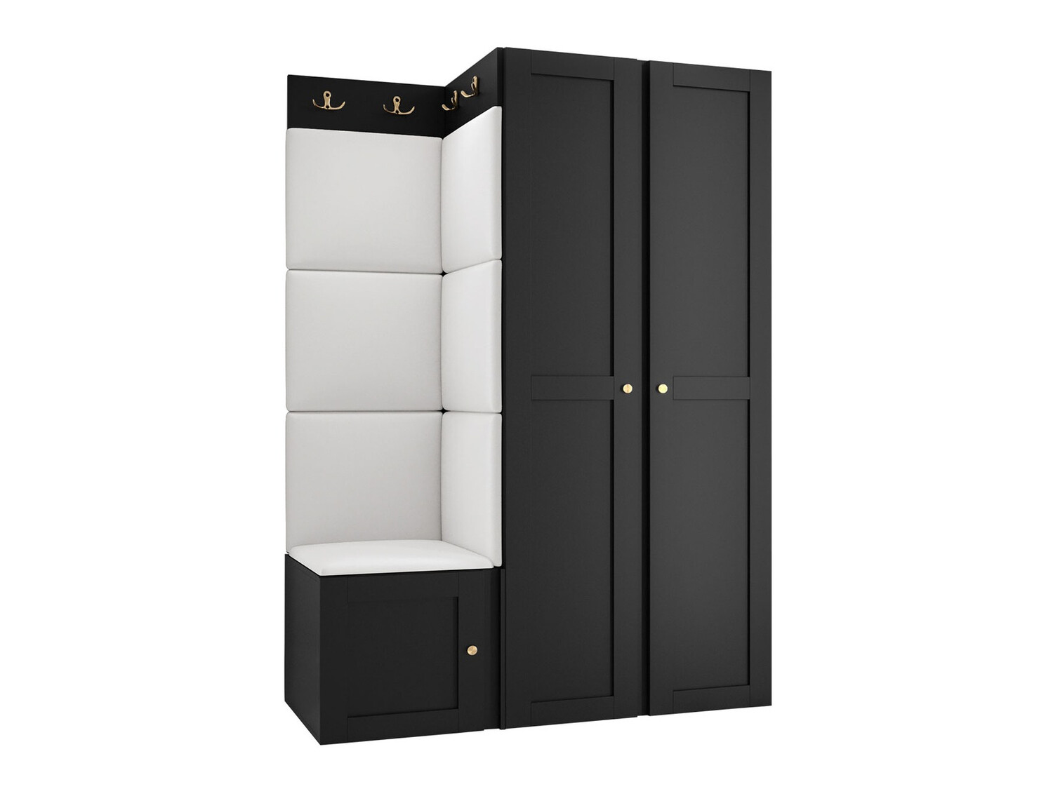 Prieškambario komplektas Hartford 379 (Eko oda Soft 017)