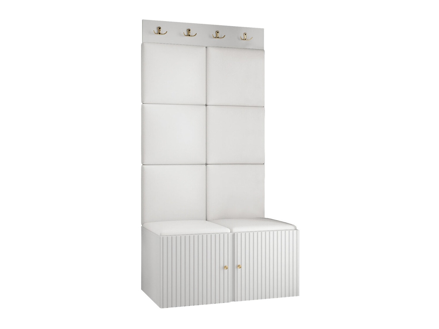 Prieškambario komplektas Hartford 383 (Eko oda Soft 017)