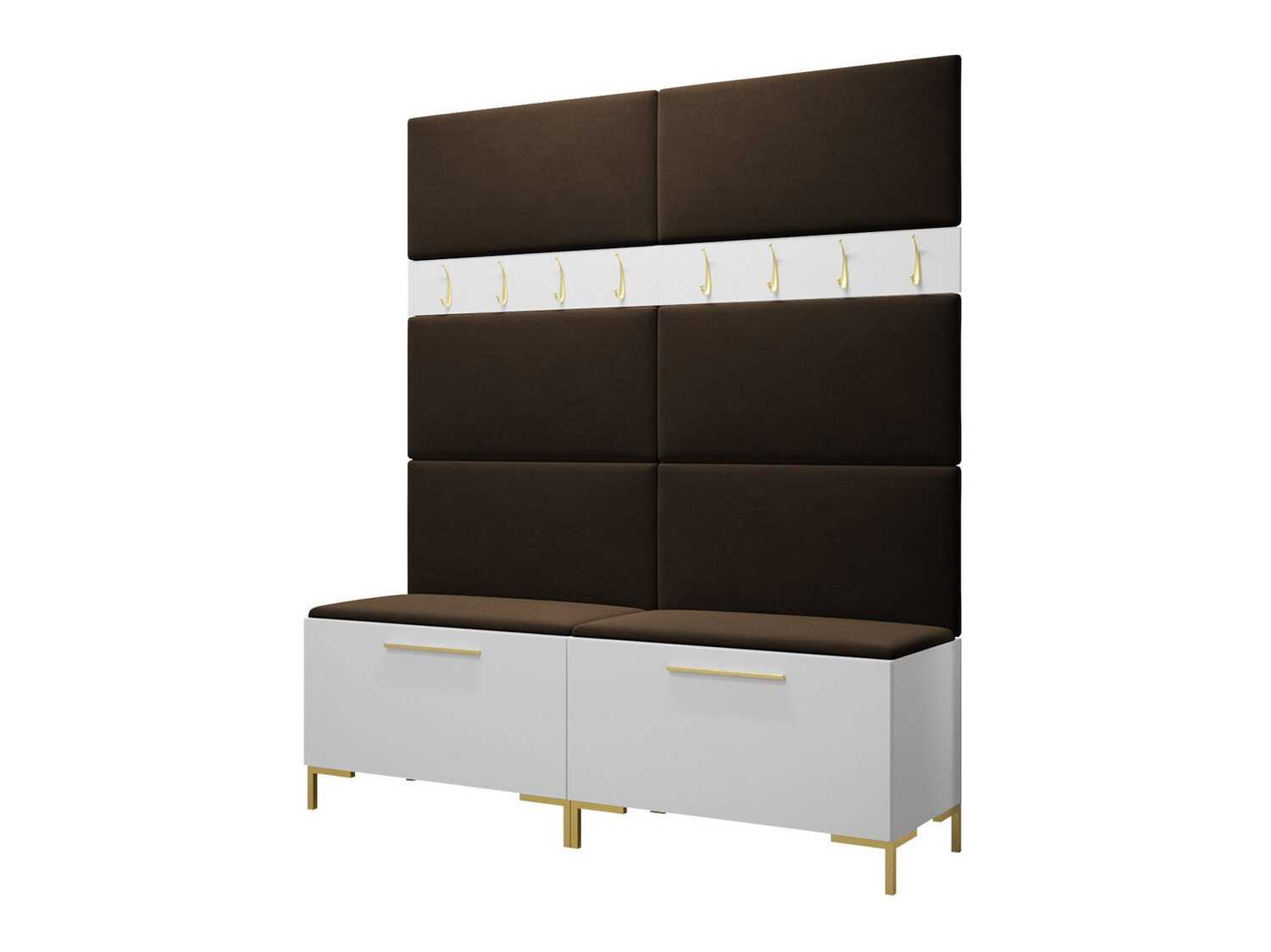 Prieškambario komplektas Nomal II (Balta)