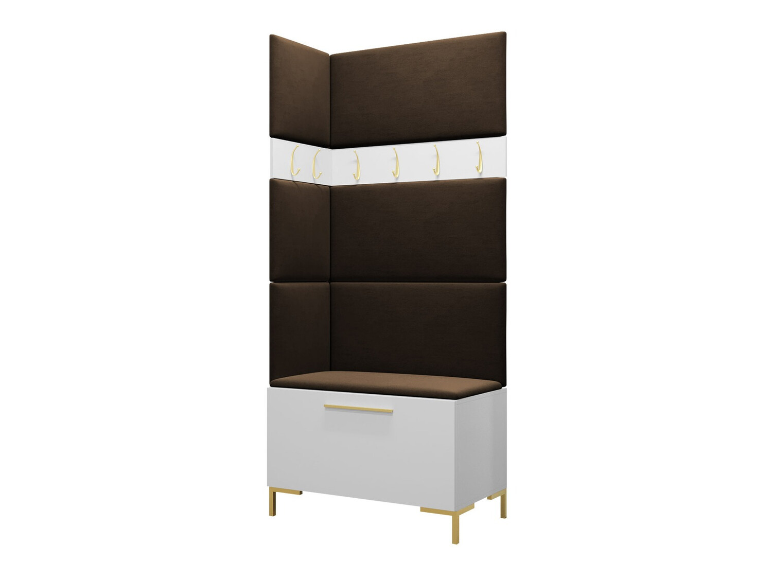 Prieškambario komplektas Nomal IV (Balta)