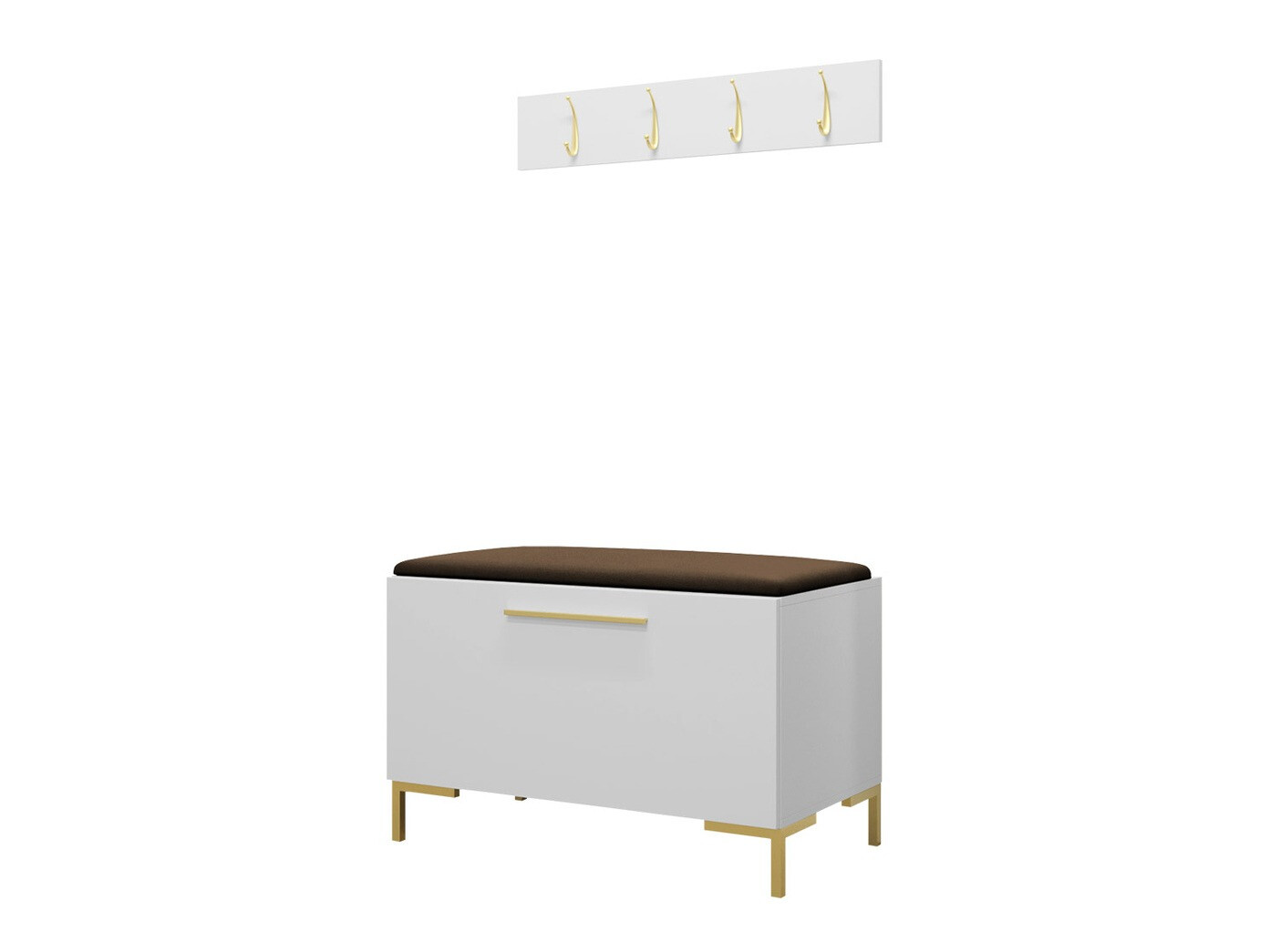 Prieškambario komplektas Nomal VIII (Balta)